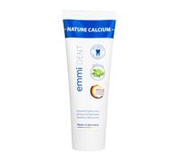 emmi®-dent Dentifrice à Ultrasons "Nature Calcium" I Avec Supplément de Calcium I Idéal pour dents et Gencives Sensibles I Sans fluor, Microplastiques, Nanomatériaux I Vegan, Sans Gluten I 1x75 ml