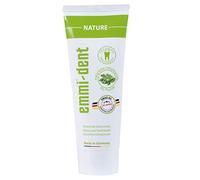emmi®-dent Dentifrice à Ultrasons "Nature" I Idéal pour les Dents et Gencives Sensibles I Exempt de Fluor, Microplastiques et Nanomatériaux I Vegan et sans gluten I 1 x 75 ml