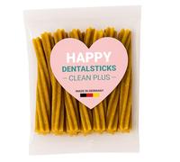 emmi-pet Happy Dentalsticks Clean Plus Bâtonnets à mâcher pour chiens de taille moyenne et grande à partir de 10 kg I Pour soins dentaires I Dents saines I Assure une haleine fraîche I Avec vitamine C