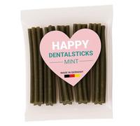 emmi-pet Happy Dentalsticks Mint Bâtonnets à mâcher pour chiens de taille moyenne et grande à partir de 10 kg I Pour soins dentaires I Dents saines I Assure une haleine fraîche I Avec vitamine D3 et