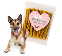 emmi-pet Happy Lot de 3 bâtonnets dentaires à mâcher à la menthe pour chiens de taille moyenne et grande à partir de 10 kg I Pour soins dentaires I Dents saines I Assure une haleine fraîche I Avec