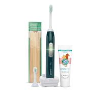 emmi-pet PRO Brosse à dents ultrasonique pour chiens - Brosse à dents silencieuse pour chiens et chats sans frottement avec 96 millions de vibrations - Contre le tartre et les inflammations