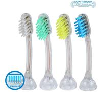 EmmiDent E4 Têtes de brosse à dents électrique 4 pc(s) transparent