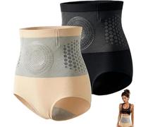 Emmoal Short Sculptant Thermogénique Brûleur De Graisse Pauraju,Short Gainant Femme 4 en 1 Shorts Gainant Ventre Plat Taille Haute pour Femmes Pantalon Court Amincissant Et Élastique