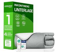 Emmy Home - Alèse de matelas pour incontinence - 90 x 160 cm - Protection de matelas lavable, alèse de lit imperméable, alèse pour incontinence, protection contre l'humidité, protection de lit