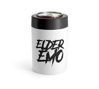 Emo drôle adulte introverti vieilli sarcastique dictons traits humoristiques déclarations moqueurs Emo Old Man Support de canette 355 ml