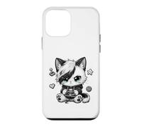 Emo Gamer Chat Rétro Gaming Goth Chaton Garçons Filles Cadeaux Coque pour iPhone 12 Mini