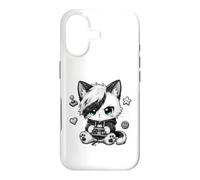 Emo Gamer Chat Rétro Gaming Goth Chaton Garçons Filles Cadeaux Coque pour iPhone 17