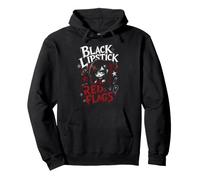 Emo Goth Girl Esthétique Cœur Noir Alternative Gothique Sweat à Capuche