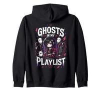 Emo Goth Girl Esthétique Cœur Noir Alternative Gothique Sweat à Capuche