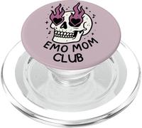 Emo Mom Club Tête de Squelette pour Femme PopSockets PopGrip pour MagSafe