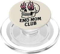 Emo Mom Club Tête de Squelette pour Femme PopSockets PopGrip pour MagSafe