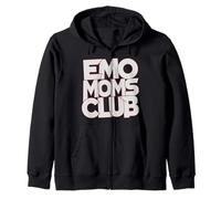 Emo Moms Club Alternative Maternité Punk Rock Mama Sweat à Capuche