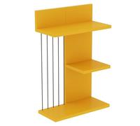 Emob - Etagère murale design Kalune | Jaune | Revêtement mélaminé | Epaisseur 18mm