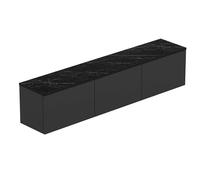 Emob Meuble TV Woody Fashion - 160 x 32 x 35 cm - Anthracite