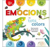 Emocions de tots colors: Llibre de cartoné per a bebès en CATALÀ - Contes per a nens de 2 anys per a aprendre colors i 8 emocions