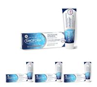 Emoform Protection intensive du dentifrice 75 ml avec des sels de potassium et de calcium - protège les colliers faibles des gencives et l'émail des dents sensibles - blanchiment des dents, donne une