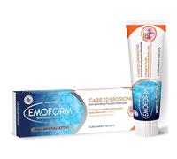 Emoform Zahnpasta Karies und Erosion, 75 ml, mit Sodium Salzen und Zinnfluorid - schützt den Zahnschmelz vor saurer Erosion von Karies und hilft bei der Remineralisierung des Zahnschmelzes - Klinisch