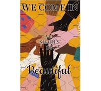 EMOHAT Plaque en métal inspirante « We Come In All Shades of Beautiful » - Décoration murale pour la maison, la cuisine, la chambre, le bar, le café, le club, la grotte, le bureau - Décoration murale