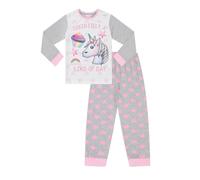 Emoji Ensemble pyjama long pour fille Definitely a Unicorn Cupcake