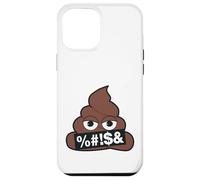 Emoji Poop Officiel Censuré Jaune Sourire Visage Coque pour iPhone 12 Pro Max