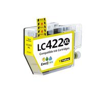 Emojink LC422XL LC422 XL Lot de 8 Cartouches d'encre, BK-3000 Pages, pour Brother LC422XL LC422VAL LC-422 XL Compatible pour Brother MFC-J5340DW MFC-J5345DW MFC-J5740DW MFC-J6540DW MFC-J6940DW
