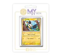 Emolga 029/086 Reverse Version Poké Ball - Myboost X Écarlate et Violet 10.5 Foudre Noire - Coffret de 10 Cartes Pokémon Françaises