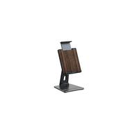 EMONITA SnapStand électrique rétractable pour iPad/tablettes (8-14") (bois grainé)