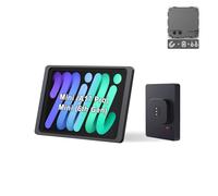EMONITA Support Mural magnétique avec étui de Chargement A6 pour iPad Mini (A17 Pro, A15 Bionic) 8,3 Pouces 100-250 V AC 18 W Charge Rapide, aimants puissants, Rotation à 360°