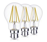 EMOS 7W Ampoule LED B22 à Filament - 2700K, 806 Lumens - Éclairage Blanc Chaud