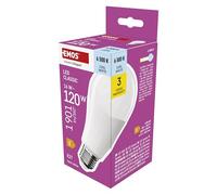 EMOS Ampoule LED A70, 16 W de rechange pour ampoule à incandescence de 120 W, ampoule classique de forme plus grande, culot E27, luminosité 1901 lm, blanc froid 6500 K, durée de vie de 30 000 h, IRC
