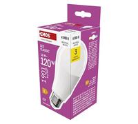 EMOS Ampoule LED A70, 16 W de rechange pour ampoule à incandescence de 120 W, ampoule classique de forme plus grande, culot E27, luminosité 1901 lm, blanc neutre 4000 K, durée de vie de 30 000 h, IRC