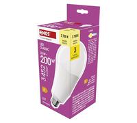 EMOS Ampoule LED A95, grande taille, 28 W, remplace 200 W, culot E27, luminosité 3452 lm, blanc chaud 2700 K, durée de vie 30 000 h, IRC min. 80, angle de faisceau :
