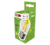 EMOS Ampoule LED Edison Mini Globe 5,9 W Remplacement pour ampoule à incandescence 60 W Ampoule à incandescence ronde vintage avec culot E27 et luminosité 806 lm, blanc neutre 4000 K, durée de vie de