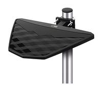 EMOS Antenne TV numérique universelle Village avec amplificateur externe, passive pour HDTV, DVB-T/T2, récepteur avec filtre LTE, 4G, 5G, haute qualité de signal Full HD