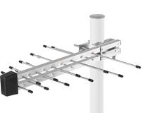 EMOS Antenne universelle VILLAGE FISH-V700, DVB-T2, DAB, filtre LTE/4G/5G, J0806