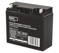 EMOS Batterie AGM 12V 18Ah sans entretien pour éclairage de secours 181×77×167 mm