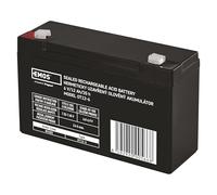Emos Batterie au plomb sans entretien 6 V 12 Ah - 1 pièce B9682