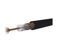 EMOS - Câble d'antenne 500 m pour TV et routeur, type RG58U - Câble coaxial en cuivre blindé CCA - Câble TV avec gaine en PVC pour applications extérieures - Résistant aux UV - Résistance 50 Ohm