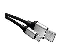 EMOS Câble de Charge Rapide USB-C vers USB 2.0 Quick Charge 2,4 A Câble de Charge Type C pour Charge Rapide et Transfert de données 480 Mbit/s 1 m Noir
