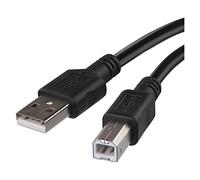 EMOS Câble de Connexion USB-C Vers USB-B pour Imprimantes et Périphériques, Haute Vitesse 480 Mbps, 2 m, Noir