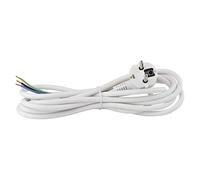 EMOS Câble de raccordement fer 3 m H05VV-F 3G plastique blanc 3 x 1,5 mm