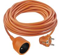 EMOS Câble de rallonge 25 m / 1 prise / orange / PVC / 230 V / 1,5 mm2, P01125