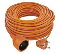 EMOS Câble de rallonge 40 m / 1 prise / orange / PVC / 230 V / 1,5 mm2, P01140