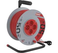 Emos Câble d'extension sur tambour - 4 prises 50m