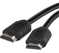 EMOS Câble High Speed HDMI 2.0 avec Ethernet 10 m, 18 Gbit/s avec Ultra HD, 4K, 3D, support ARC, de A mâle à A mâle noir, S11000