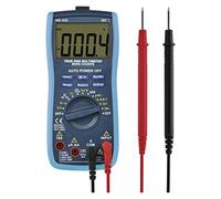 EMOS CATIII M0430 Multimètre numérique 600 V True RMS Auto-Range Ampèremètre 6000 points avec pointes de mesure, réduction et sonde, fonction mémoire, batterie incluse Bleu