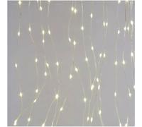 EMOS Chaîne nano LED de Noël - rideau, blanc chaud 2,9x2m, programmes D3EW04
