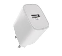 EMOS - Chargeur USB-A 10 W - Alimentation sans câble - Adaptateur Euro USB/A-Type - Prise de Charge 10 W pour recharger Smartphone, iPhone, appareils Rechargeables - 5 V/2 A - Blanc
