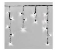 EMOS Connect System Guirlande Lumineuse de Noël Professionnelle, 3 m, 50 LED, pièce d'extension C (sans câble de Connexion ni Adaptateur), IP44, pour l'intérieur et l'extérieur, Blanc Chaud, Noir,